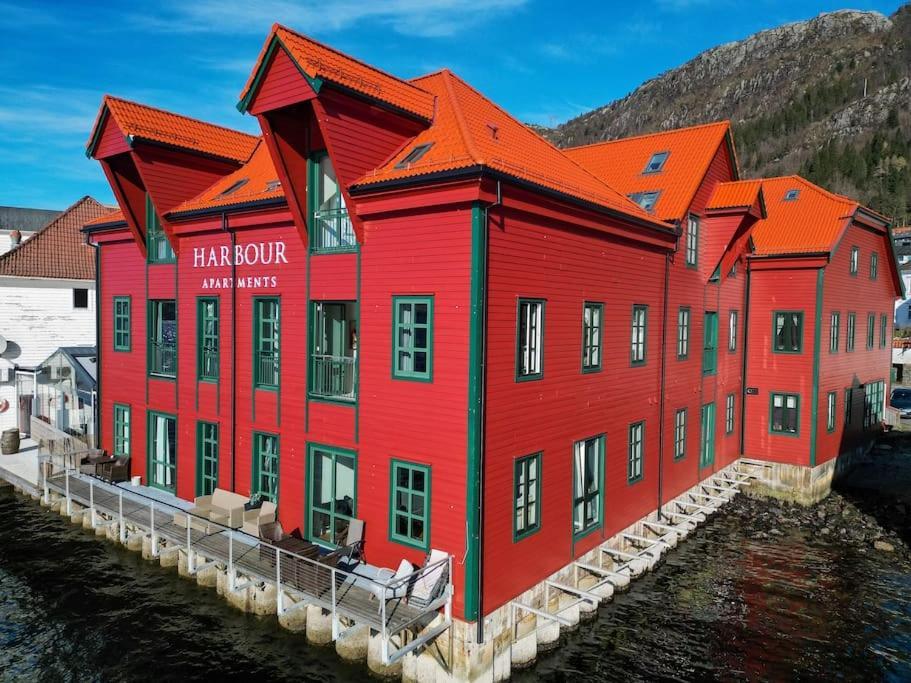 Apartamento Seafront Apt. With Elevator And French Balcony Bergen